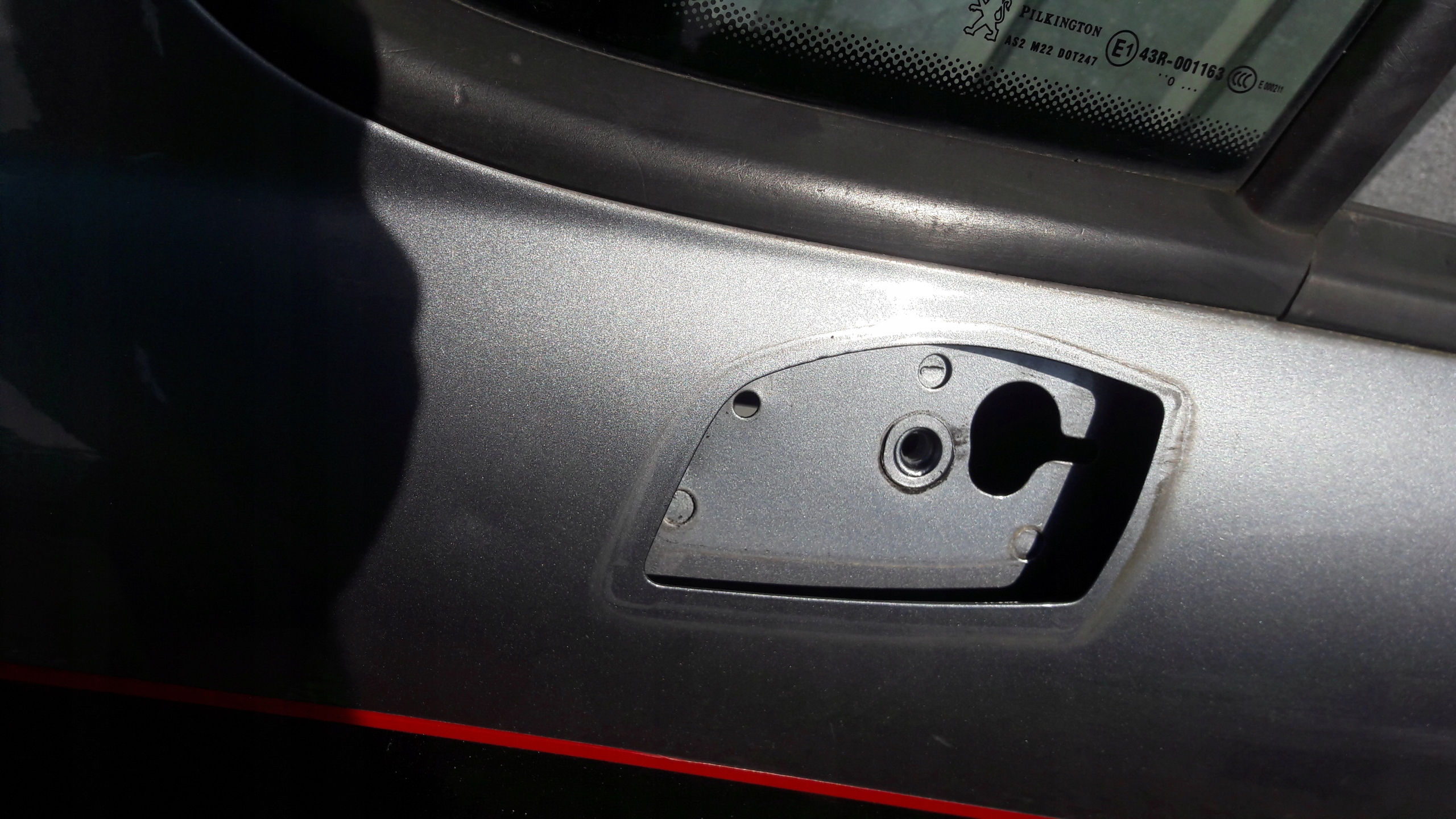 PEUGEOT 207 lift door left front KTH