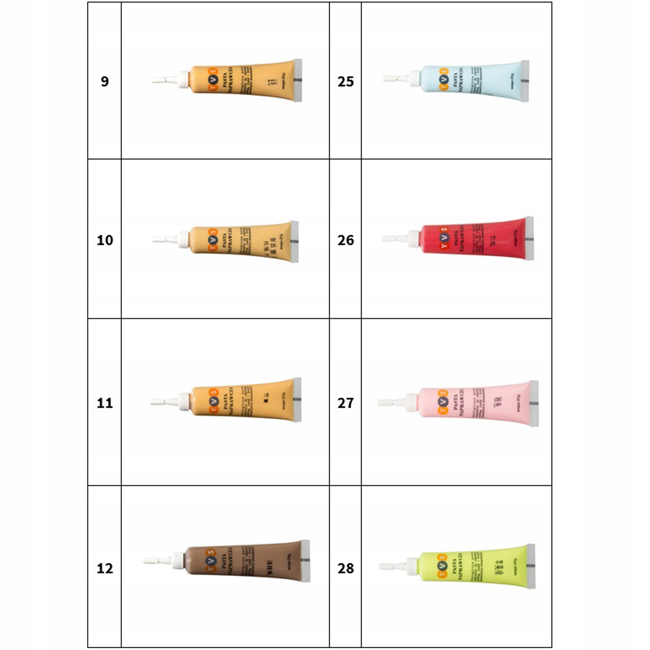 PASTA NAPRAWCZA do naprawy mebli 4 Marka YVS