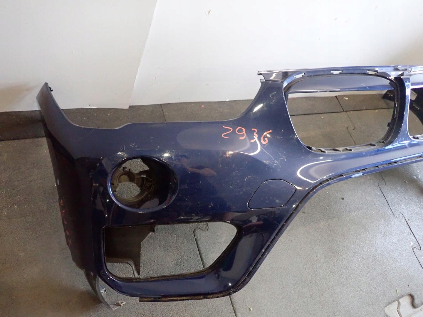 bumper front front BMW X1 F48 2016