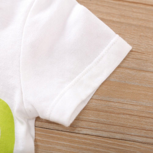 Rampers niemowlęcy na lato - Deszczozaur 68 Wiek dziecka 3 m +