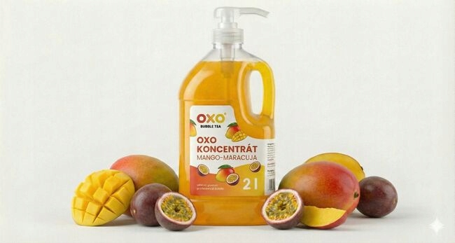 Oxo Čajový koncentrát Mango Maracuja, 2l