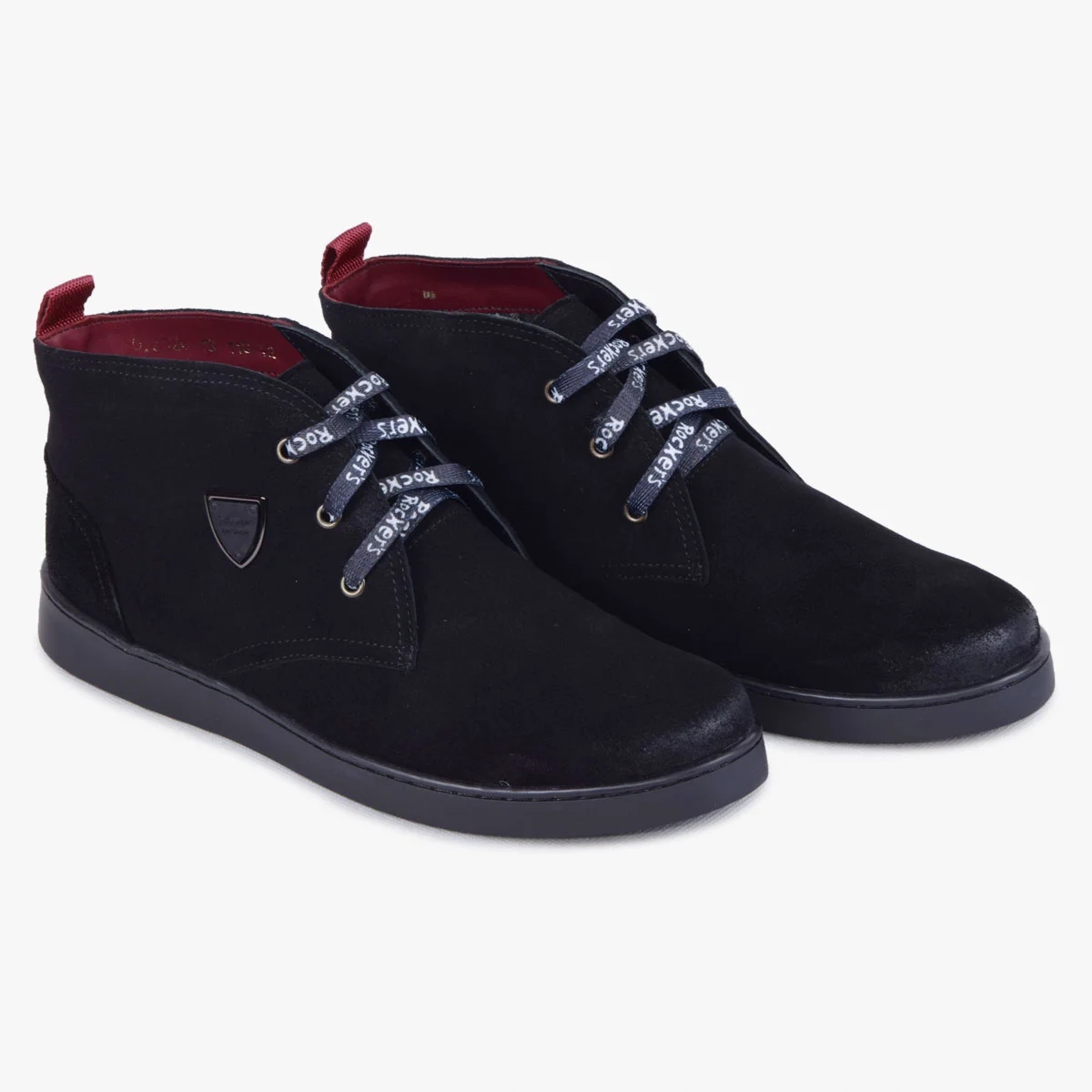 Boty Zimní Pánské Kožené Zateplené Vysoké Černé Kampol 43