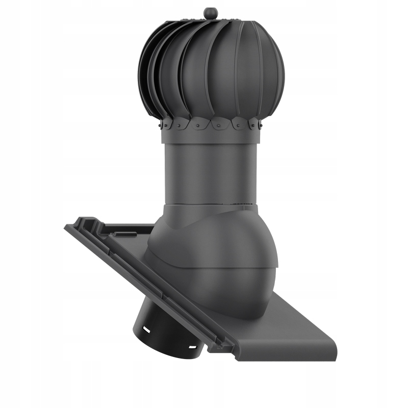 Roben Bergamo Antracit kulový rotační Větrací komín , průměr 150 mm