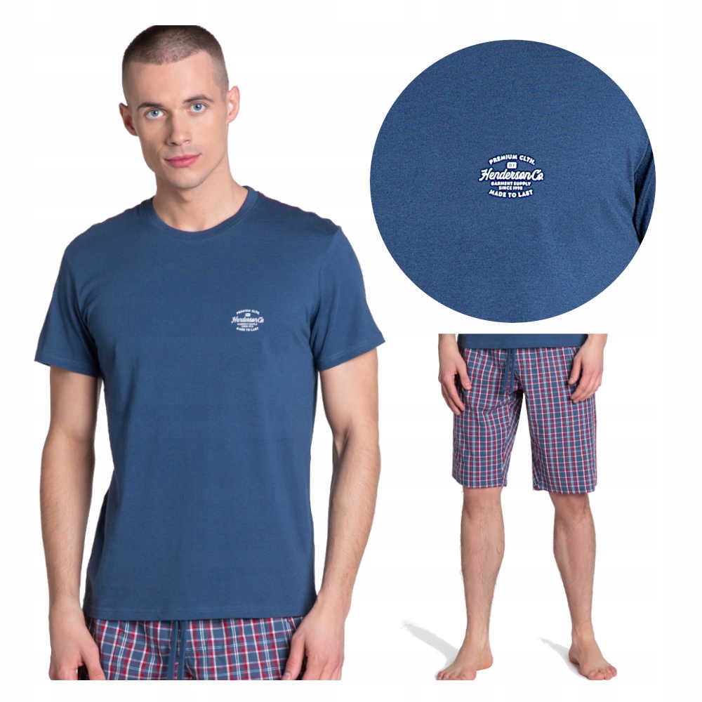 

Henderson Piżama Męska 100% Bawełna 38364x59 XXL
