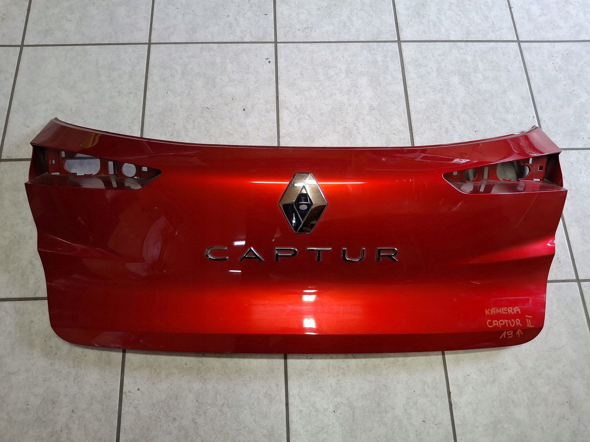 Heckklappe Blende Schutzkappe RENAULT CAPTUR II 2019R->