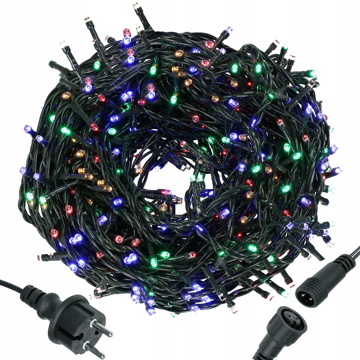 

Lampki Choinkę Zewnętrzne Girlanda 1000LED Stałe