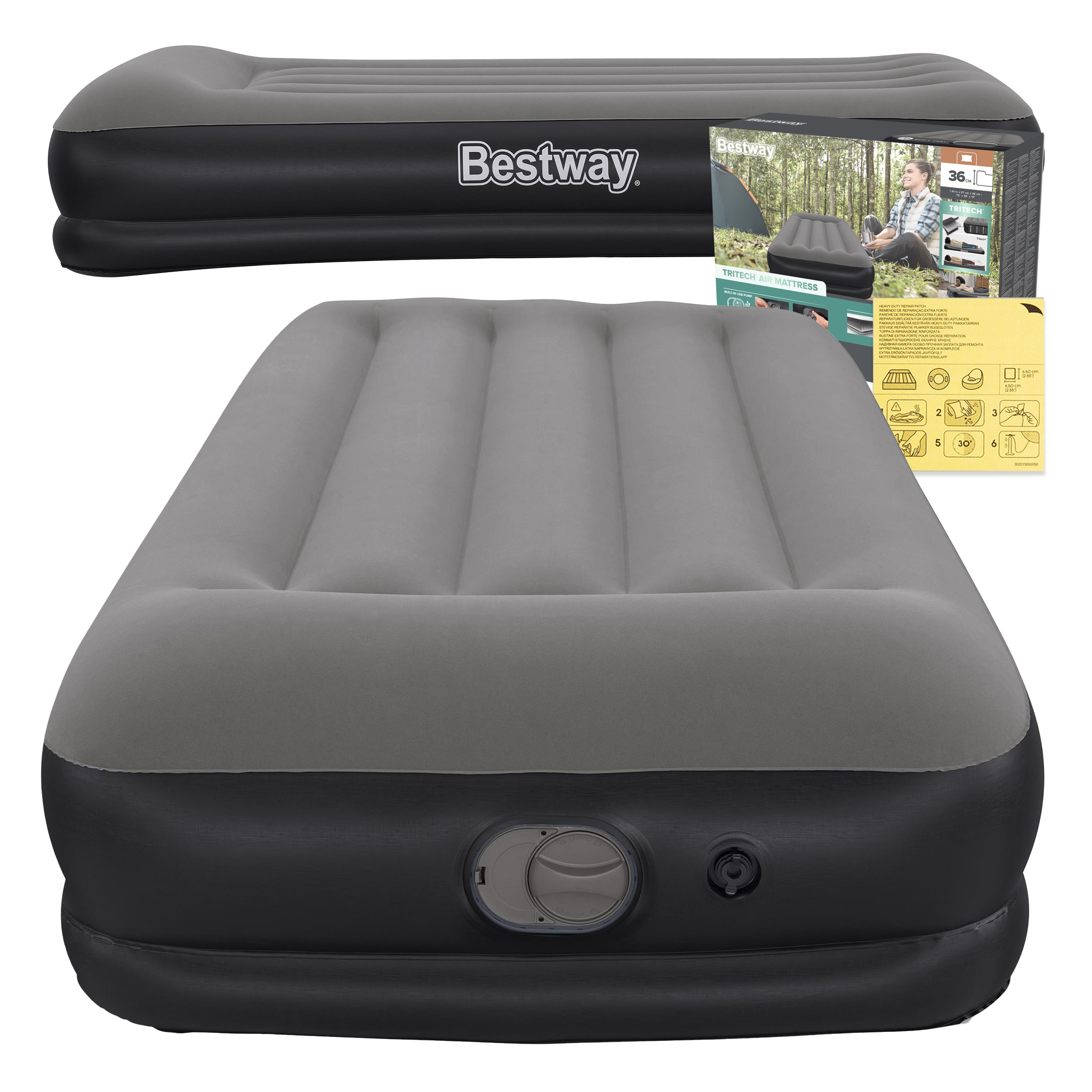 Matrace S Usb Pumpou Tritech 191x97x36CM Bestway 671BT