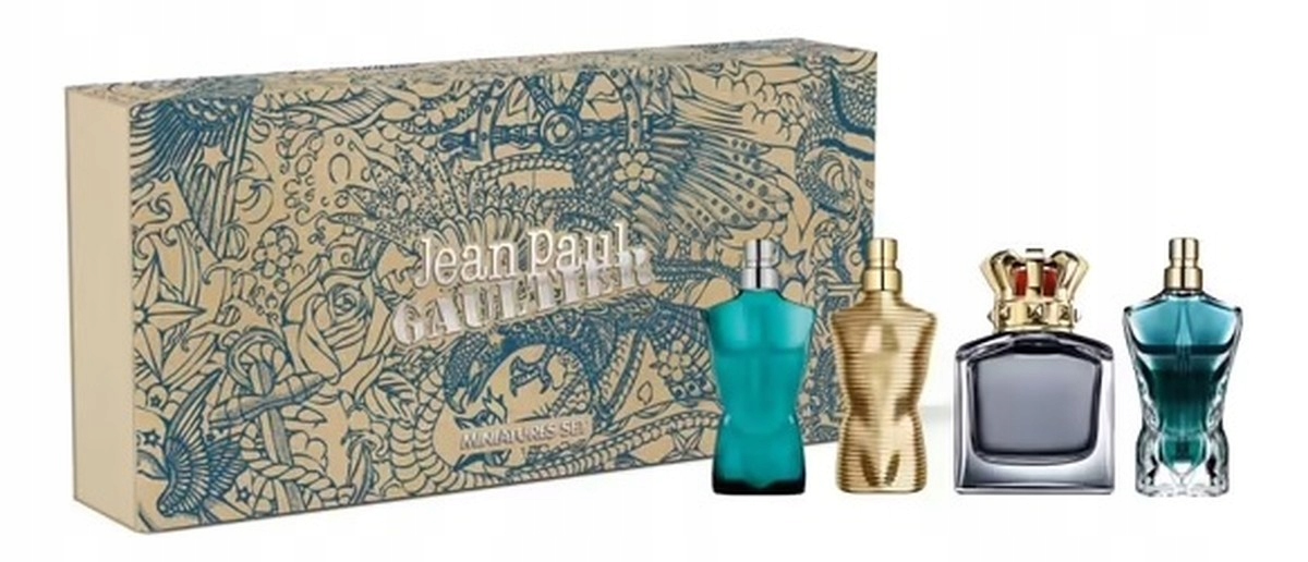 Jean Paul Gaultier Miniature Zestaw miniaturek perfum dla mężczyzn 4x7ml