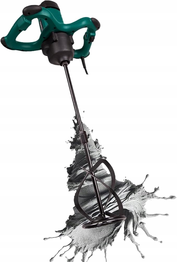 Vonroc 1800W Mocna Mieszarka do Betonu, Gipsu i Klejów