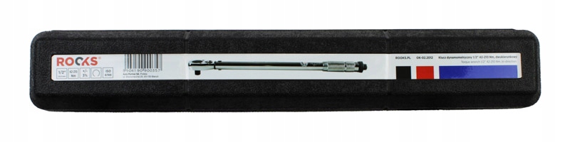 Rooks Momentový Kľúč 1/2" 42-210 Nm, Obojsmerný