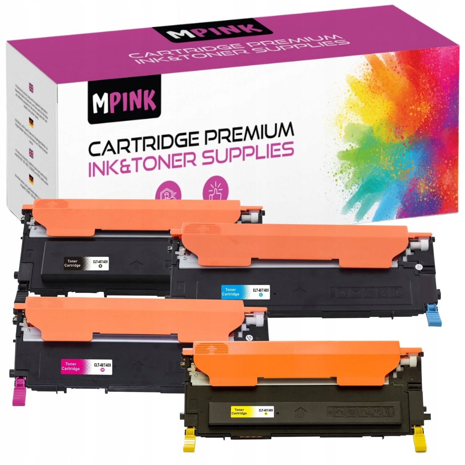 Cmyk Tonery pro Samsung CLP-310 CLP315 CLP320 CLX3175 CLX3185 3180 CLX3170