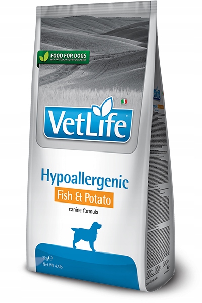 Farmina Vet Life Dog Hypoallergenic Fish Potato 2kg karma hipoalergiczna