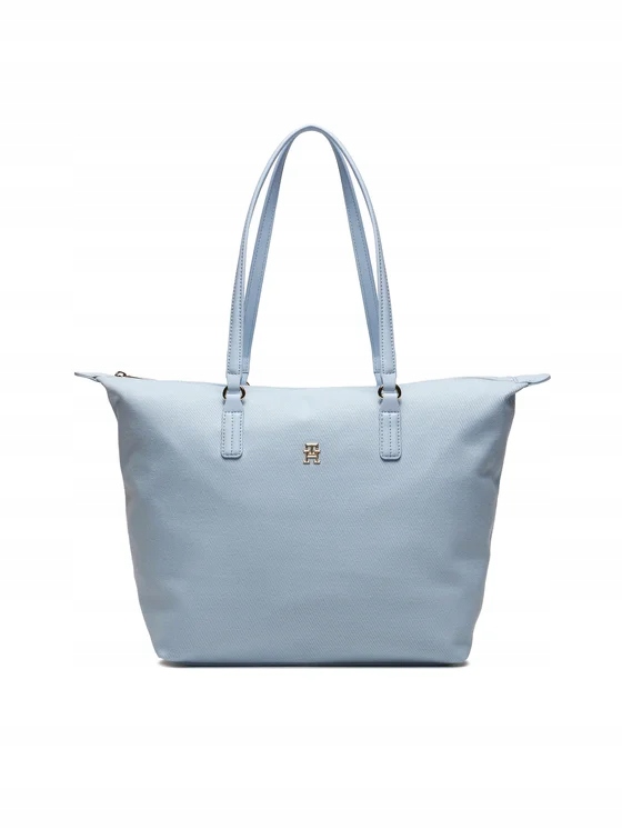 Tommy Hilfiger kabelka modrá, velká, prostorná, světle modrá