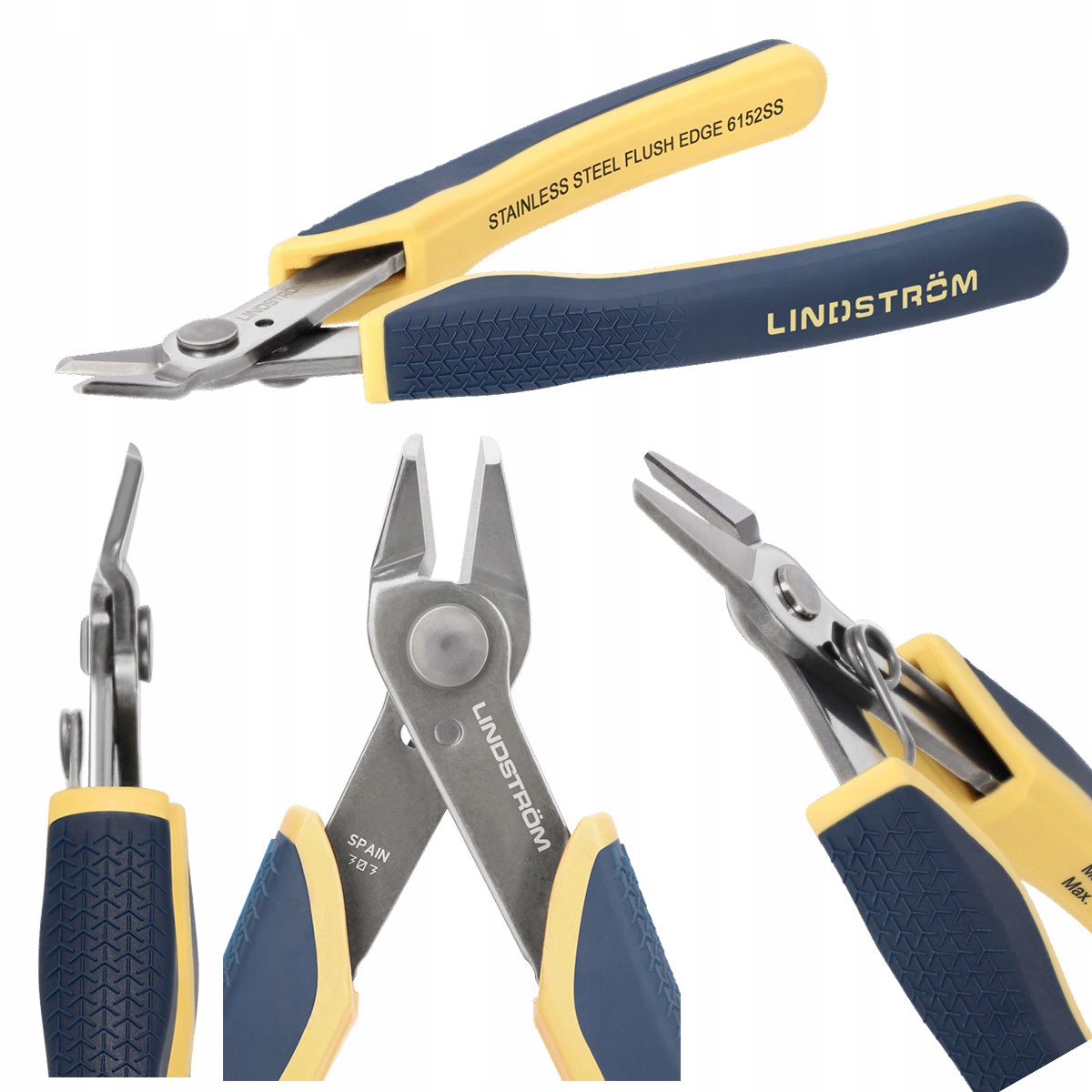 Přesné boční štípací kleště Lindstrom 6152SS Nerezové Inox na kosti