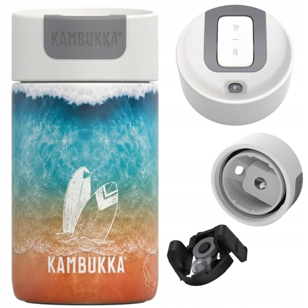 Termohrnek na kávu a čaj termoska Kambukka Olympus Ocean Surf 300 ml