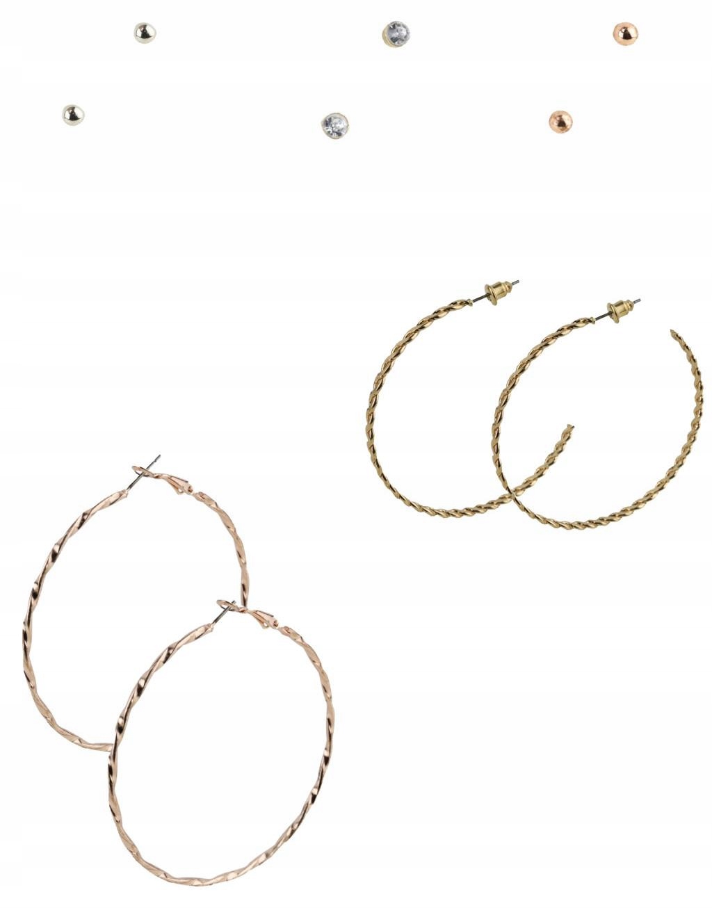 

A0056 LEFTIES__ML4 Zestaw Kolczyków 5-PACK