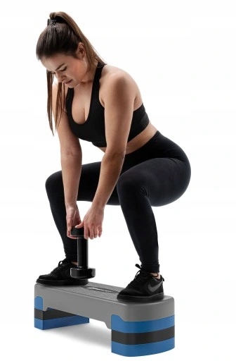 Step do aerobiku regulowany 3-stopnie 250kg Marka Hop-Sport