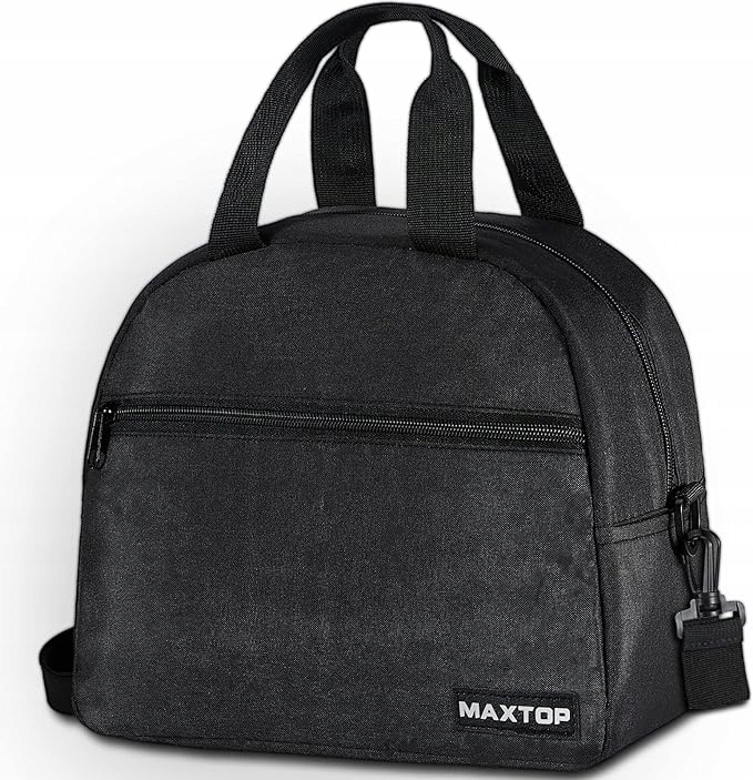 Maxtop Torba termiczna lodówka przenośna czarnana piknik do pracy szkoły M