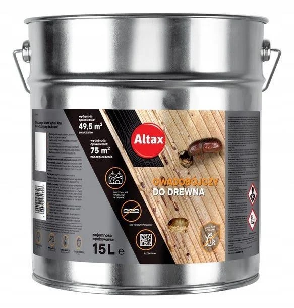 Altax Hylotox Preparat Owadobójczy Do Drewna 15L