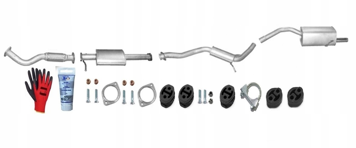 Alfa Romeo Gt 2.0 Jts 16V 121kW (2003-9/2010) Coupé sada tlumičů výfuku bonus