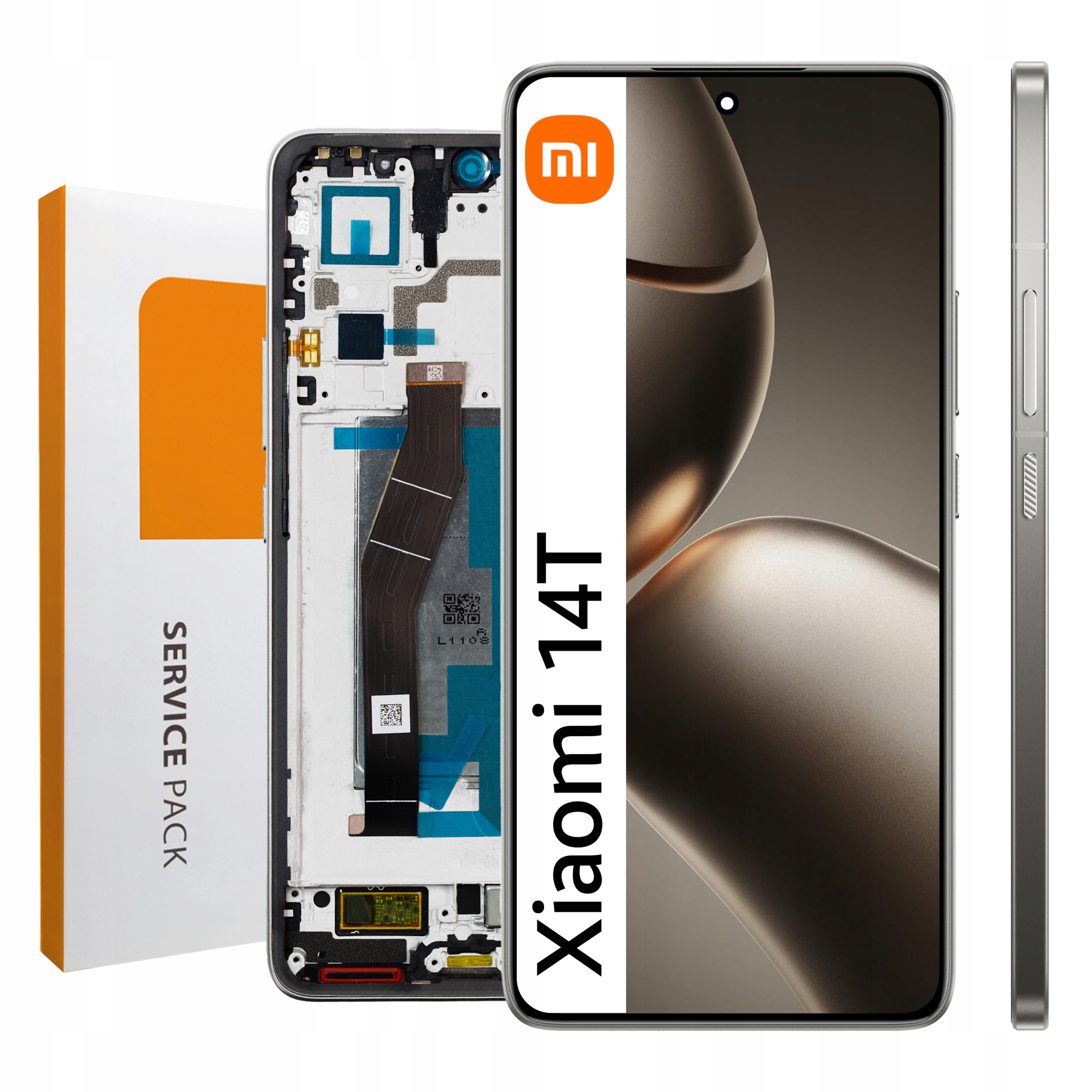 2406APNFAG LCD pro Xiaomi 14T Service Pack Rámeček Matice Originál Zila