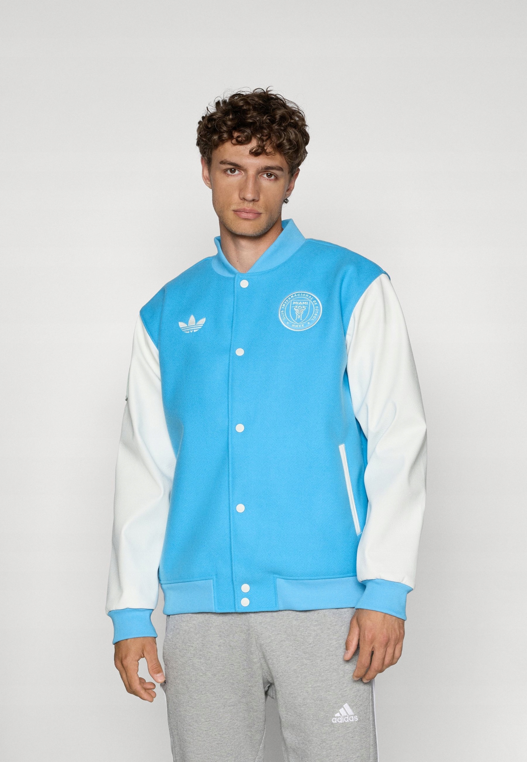 Bunda Bomber Inter Miami Cf Adidas Originals Anthem JM5160 R L XL