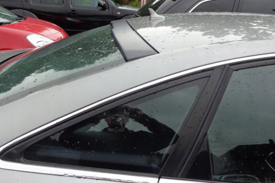 AUDI A6 C6 седан 2004-2011 спойлер на стекло blendaSOBMART