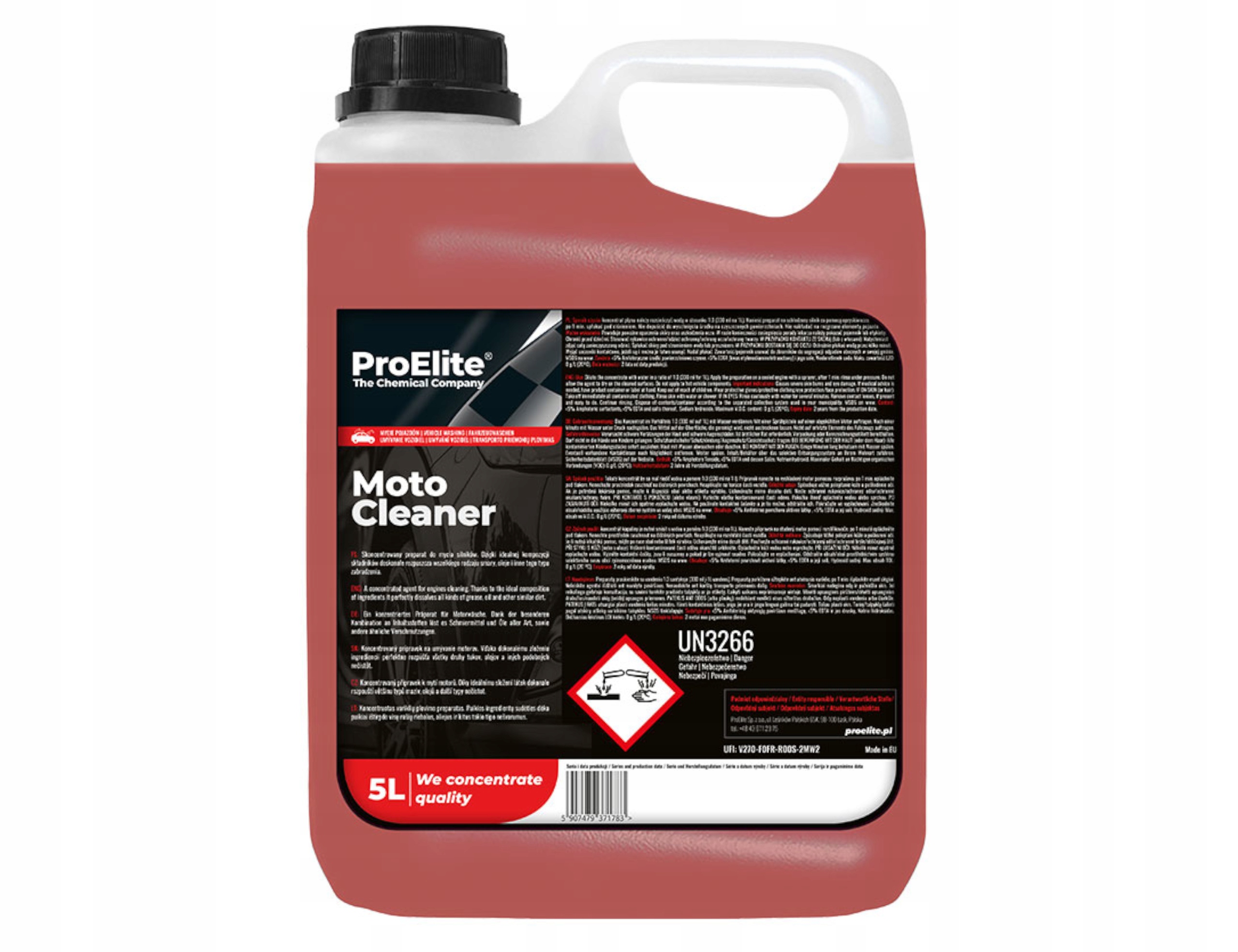 

Płyn do mycia silnika ProElite Moto Cleaner 5L