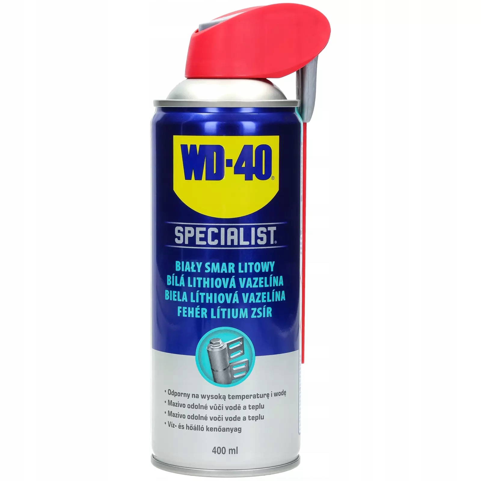 Specjalistyczny smar biały litowy WD-40 400 ml