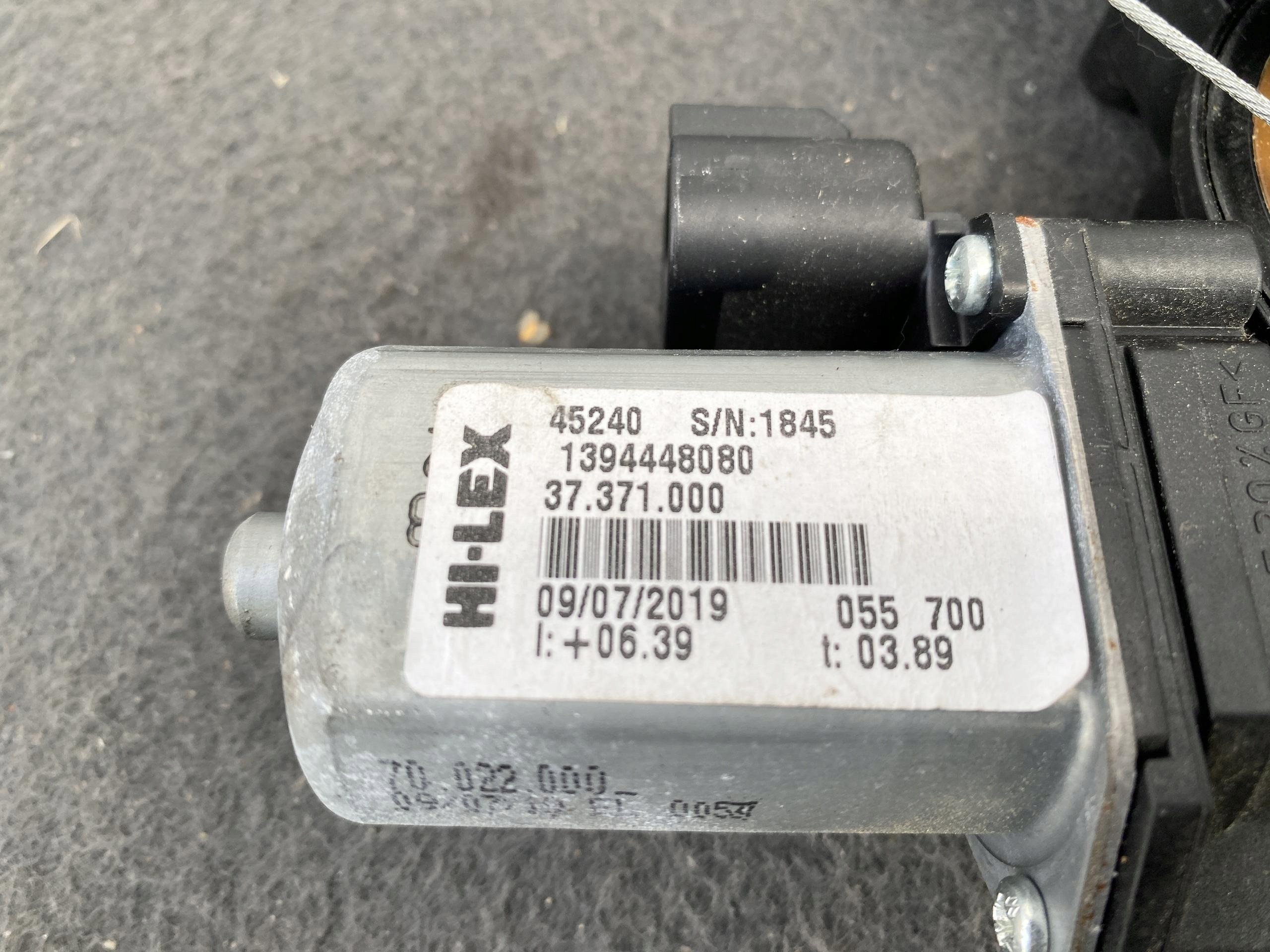 DUCATO BOXER JUMPER 18- mechanism lifting window regulator right front