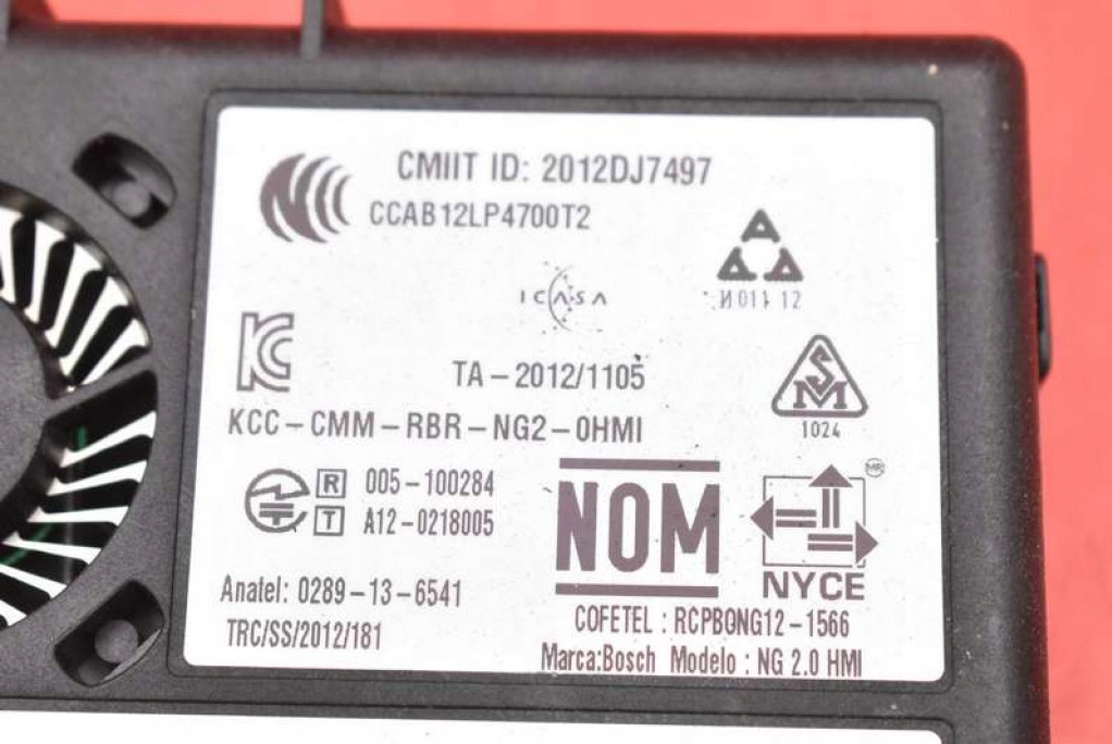 control unit module navigation devices 23474779 OPEL INSIGNIA A 13-20