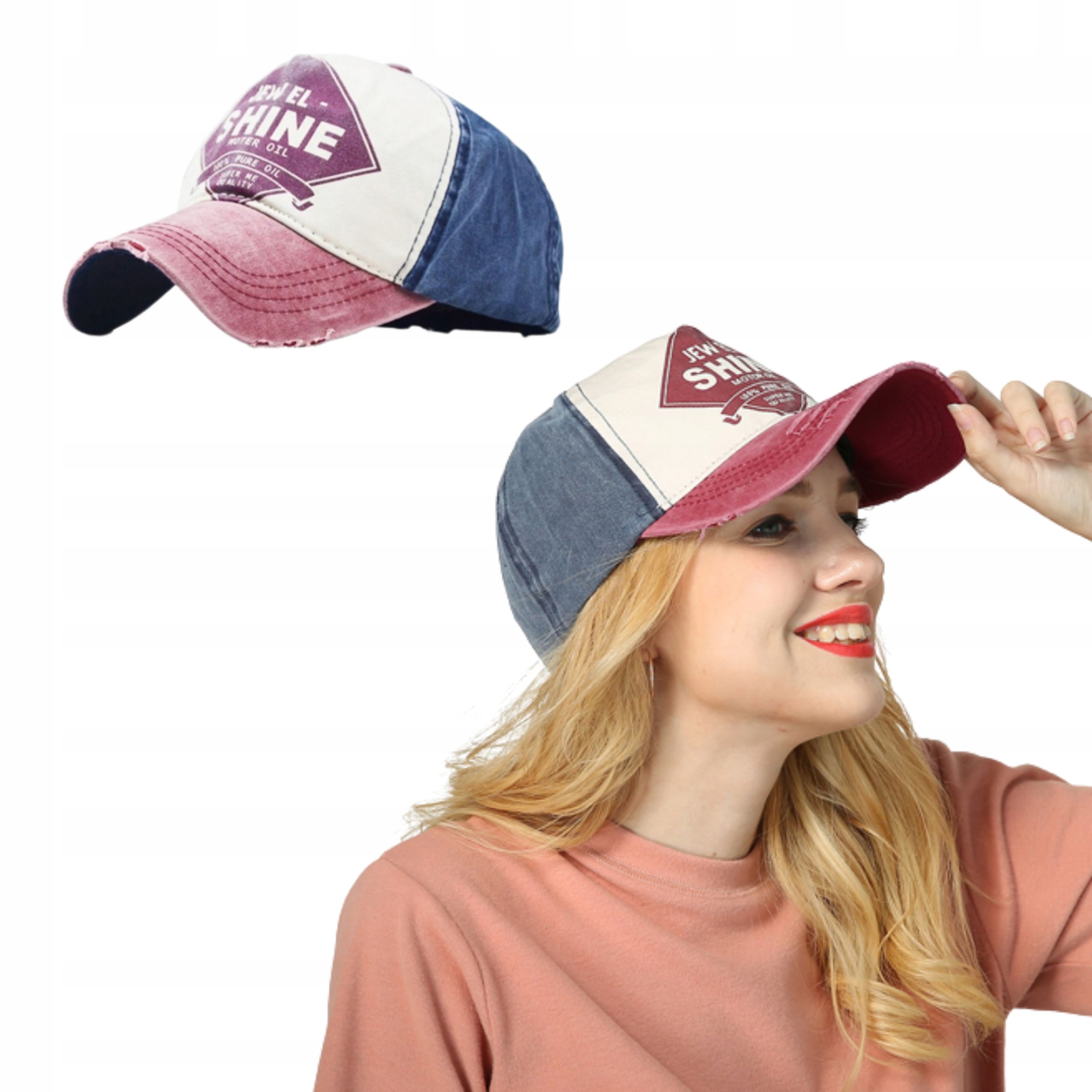 

Czapka Z Daszkiem Bejsbolówka Retro Vintage