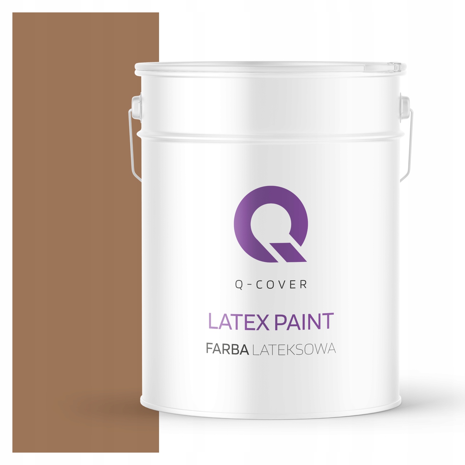 Latexová Farba Na Stenu Hnedá H5018 10L Mat Poľský Výrobca