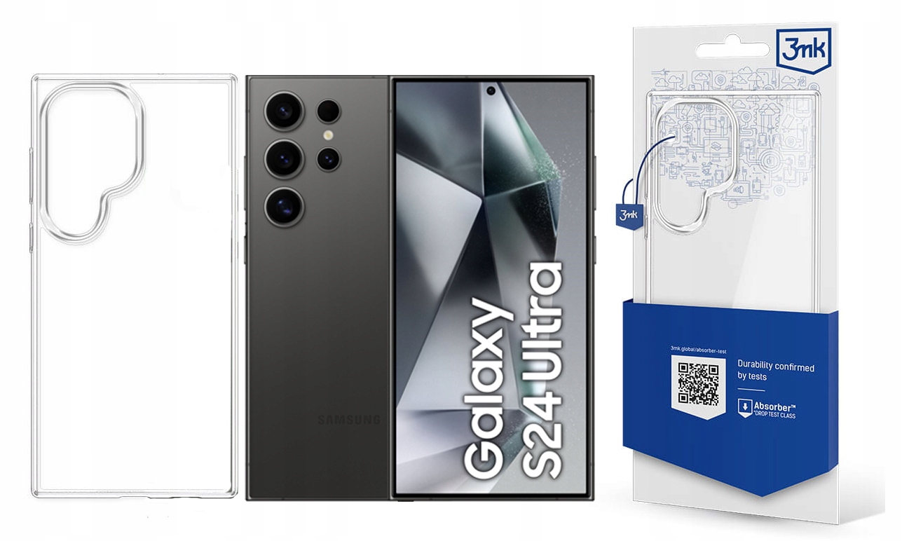 3mk Clear Case Pouzdro bezbarvé pro Samsung Galaxy S24 Ultra