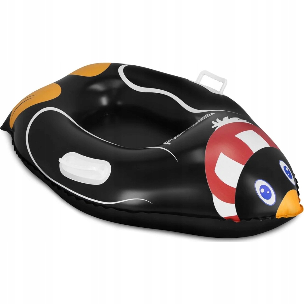 Spokey Dmuchany Ślizgacz Śnieżny Pingwin Z Dwoma Uchwytami 101,6 x 70,5cm