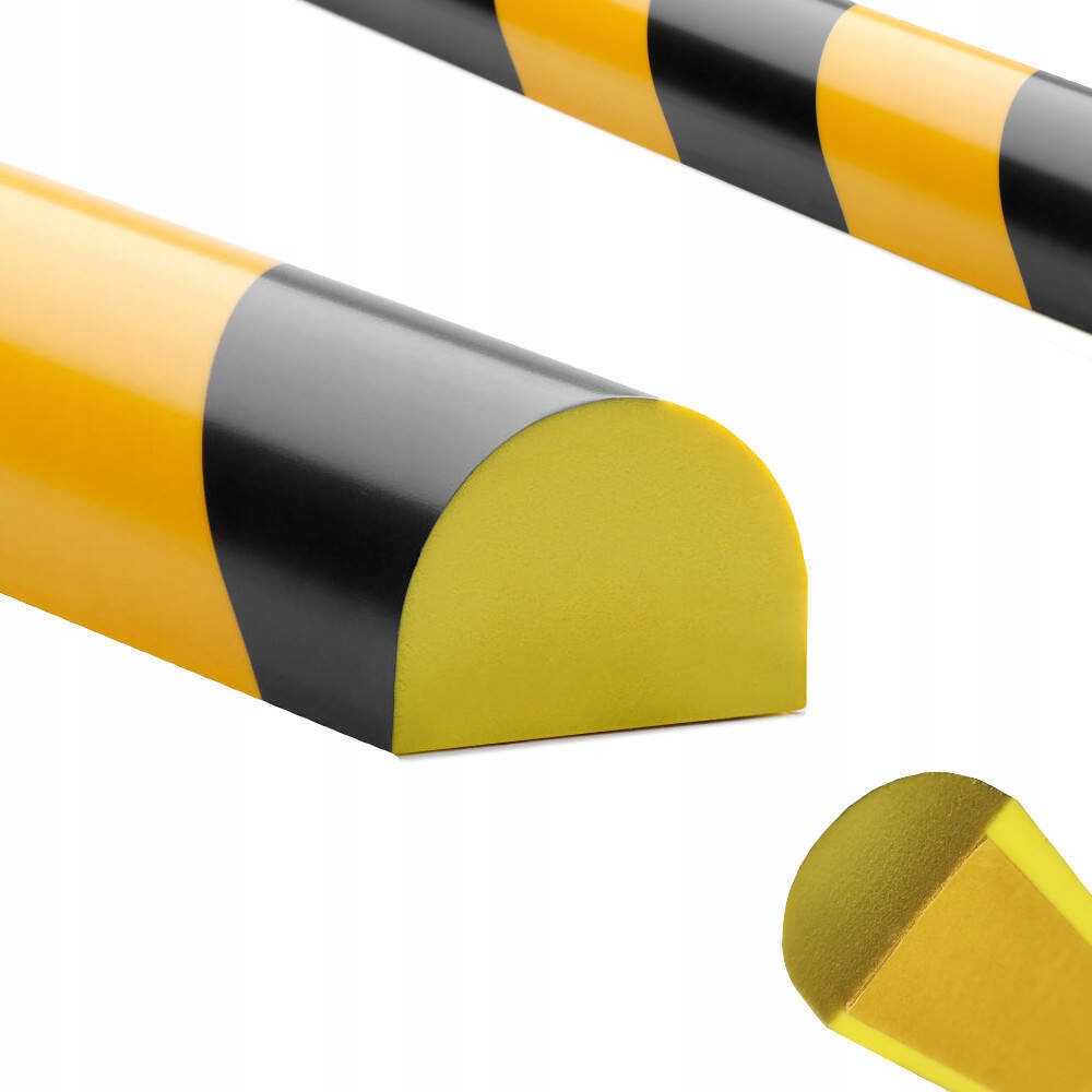 Ochranný profil výstražného okraje typ C P 40x28 mm 1 m Noma Protect