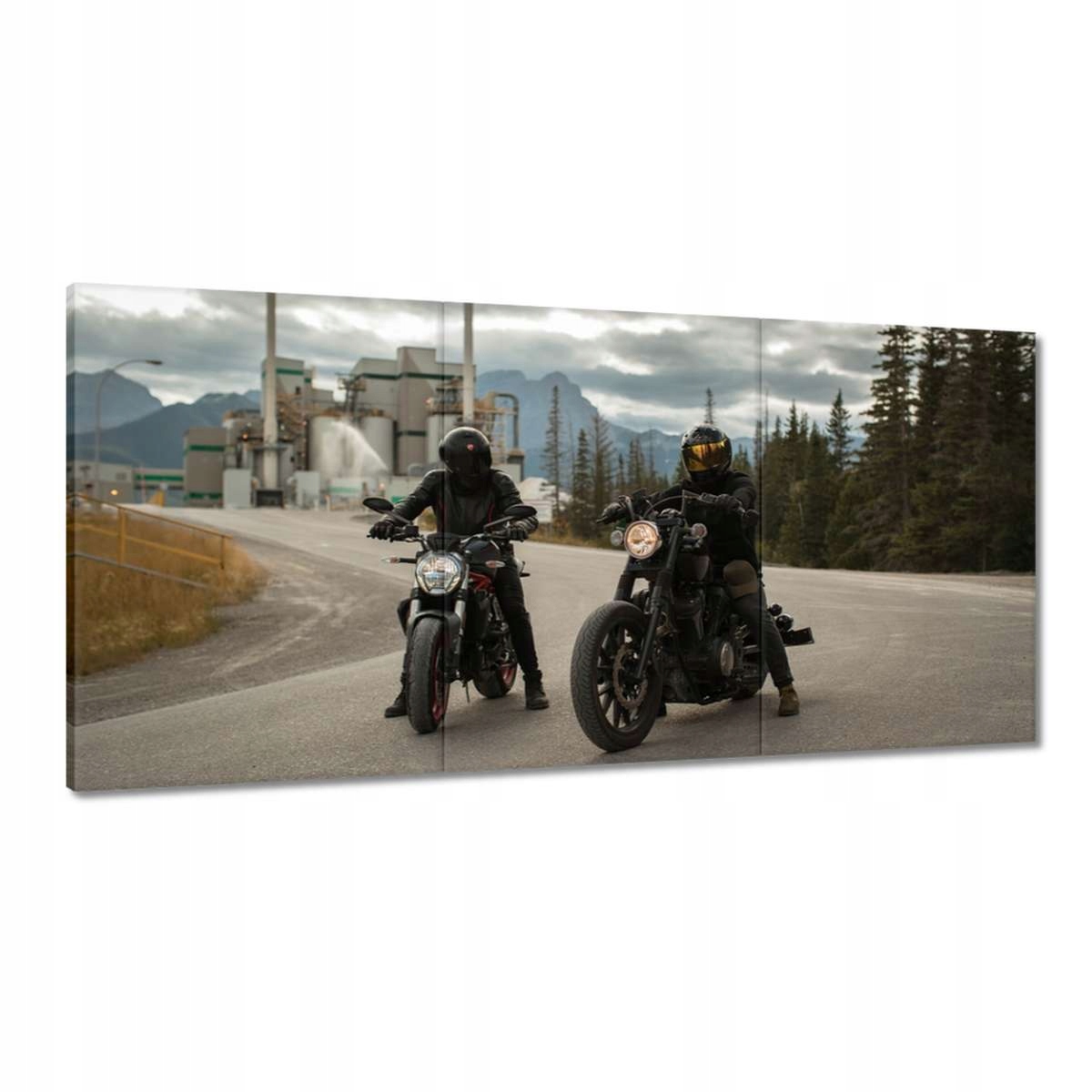 Obrazy 180x90 Motocyklisti Ducati