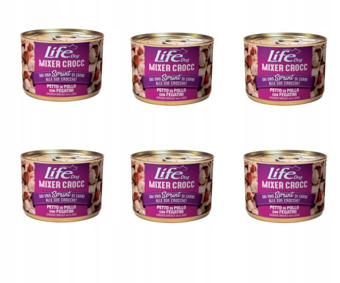 Levně Life Dog Mixer Crocc Kuře S Játry 150 g
