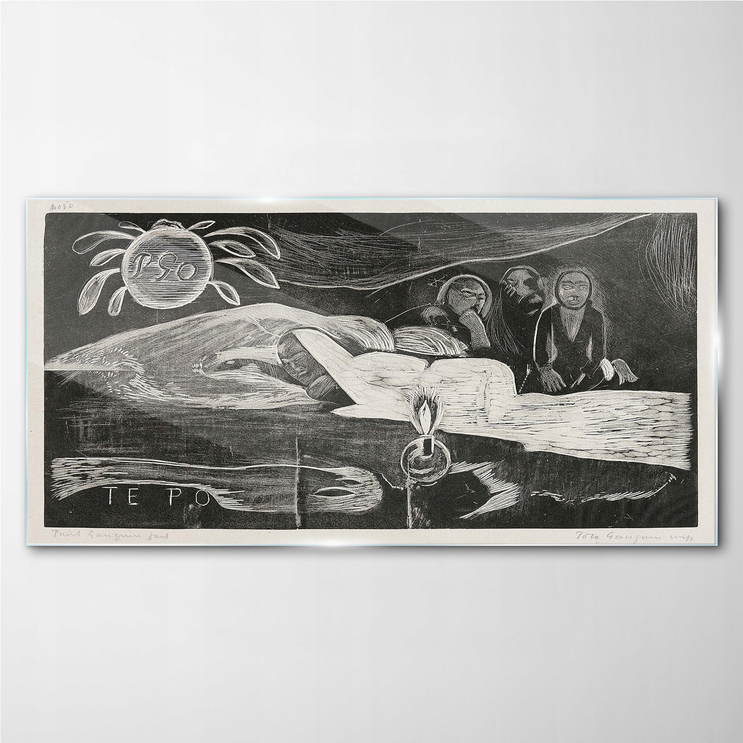 

Foto-obraz szklany Te po long night Gauguin 140x70