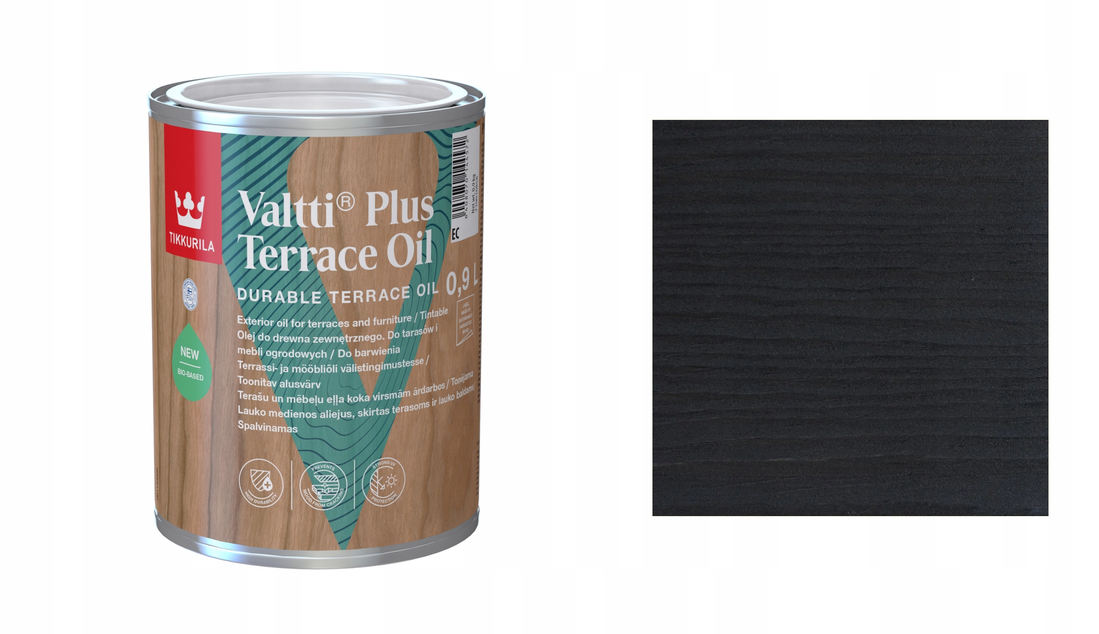 TIKKURILA VALTTI PLUS TERRACE OIL 0,9L 5149 OLEJ DO TARASÓW