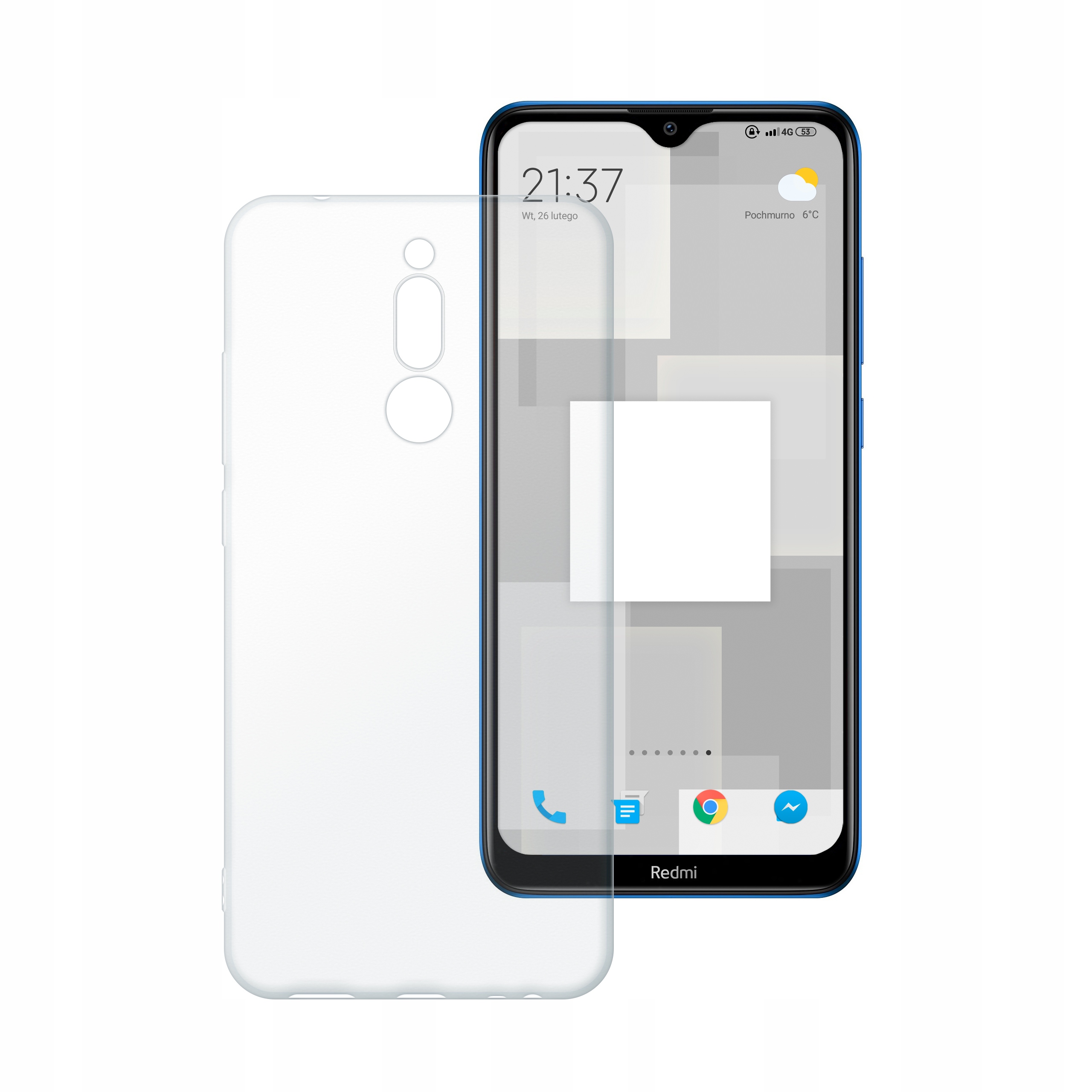 

Etui silikonowe Polski Banan do Xiaomi Redmi 8