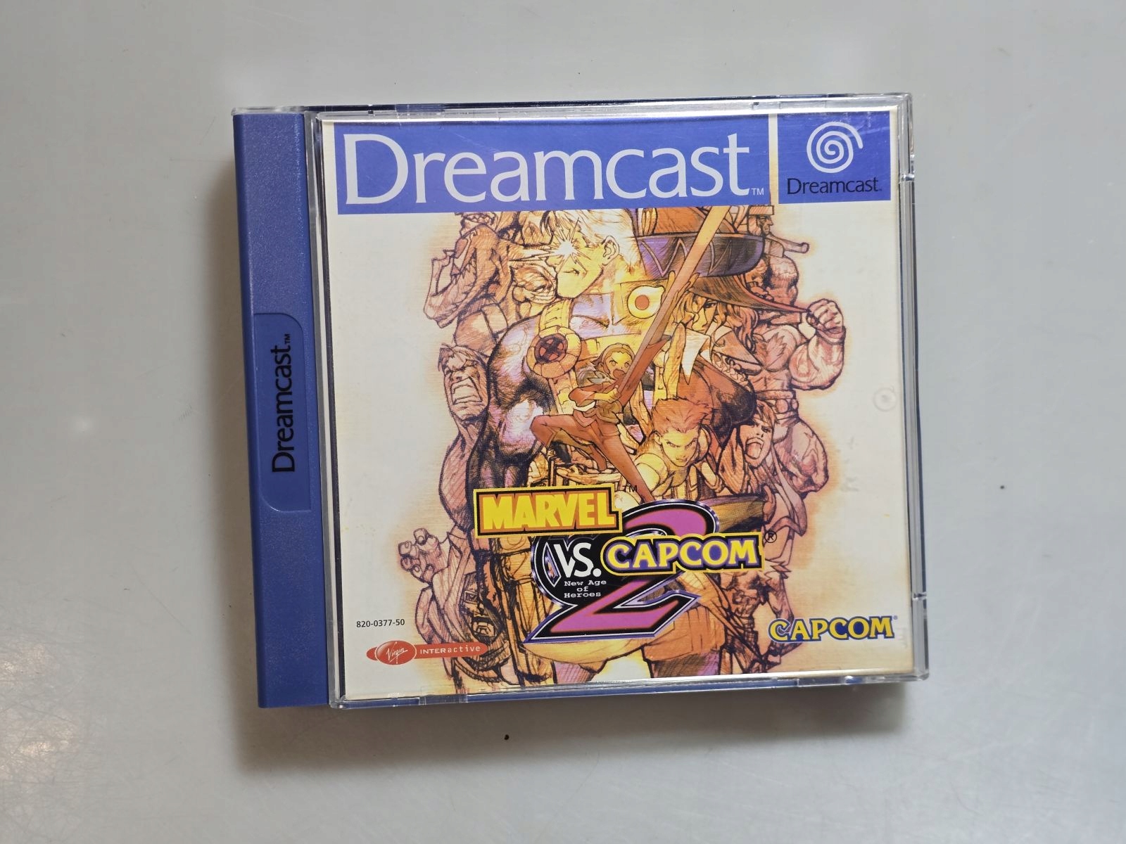 Marvel vs Capcom 2 Sega Dreamcast pudełkowa