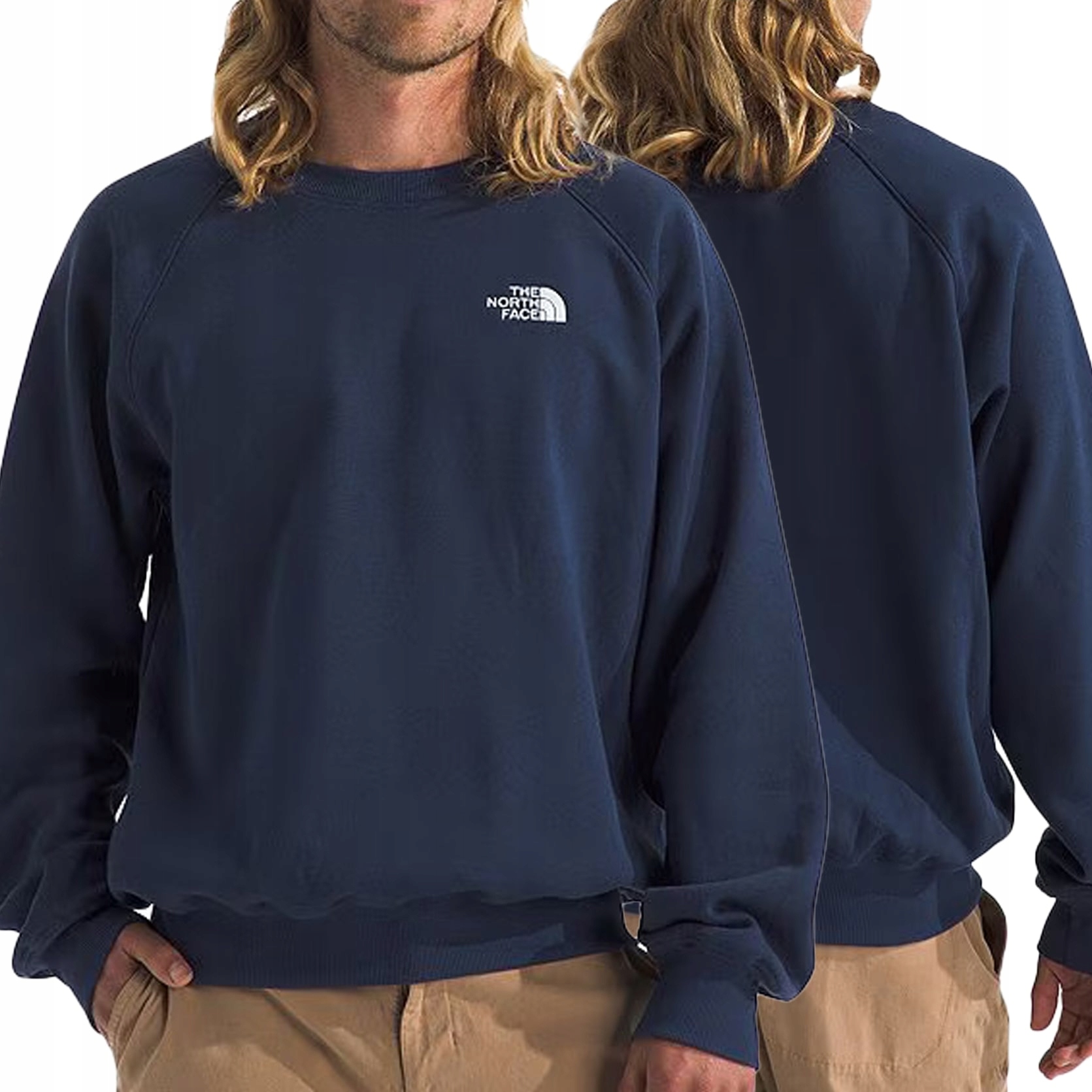 The North Face pánská mikina tmavě modrá zateplená bez kapuce NF0A86WAI85 S