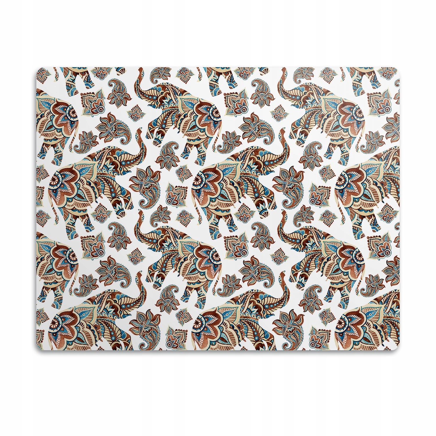 Levně Ochranná podložka pod misku pro psa kočku Sloni 90x60