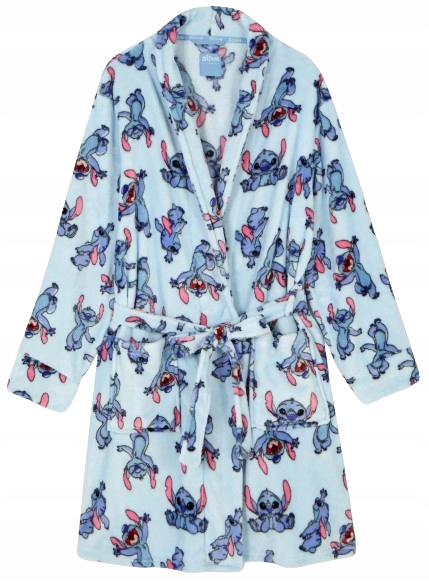 Softový Župan Stitch, Příjemný Na Dotek, Župan Lilo A Stitch L