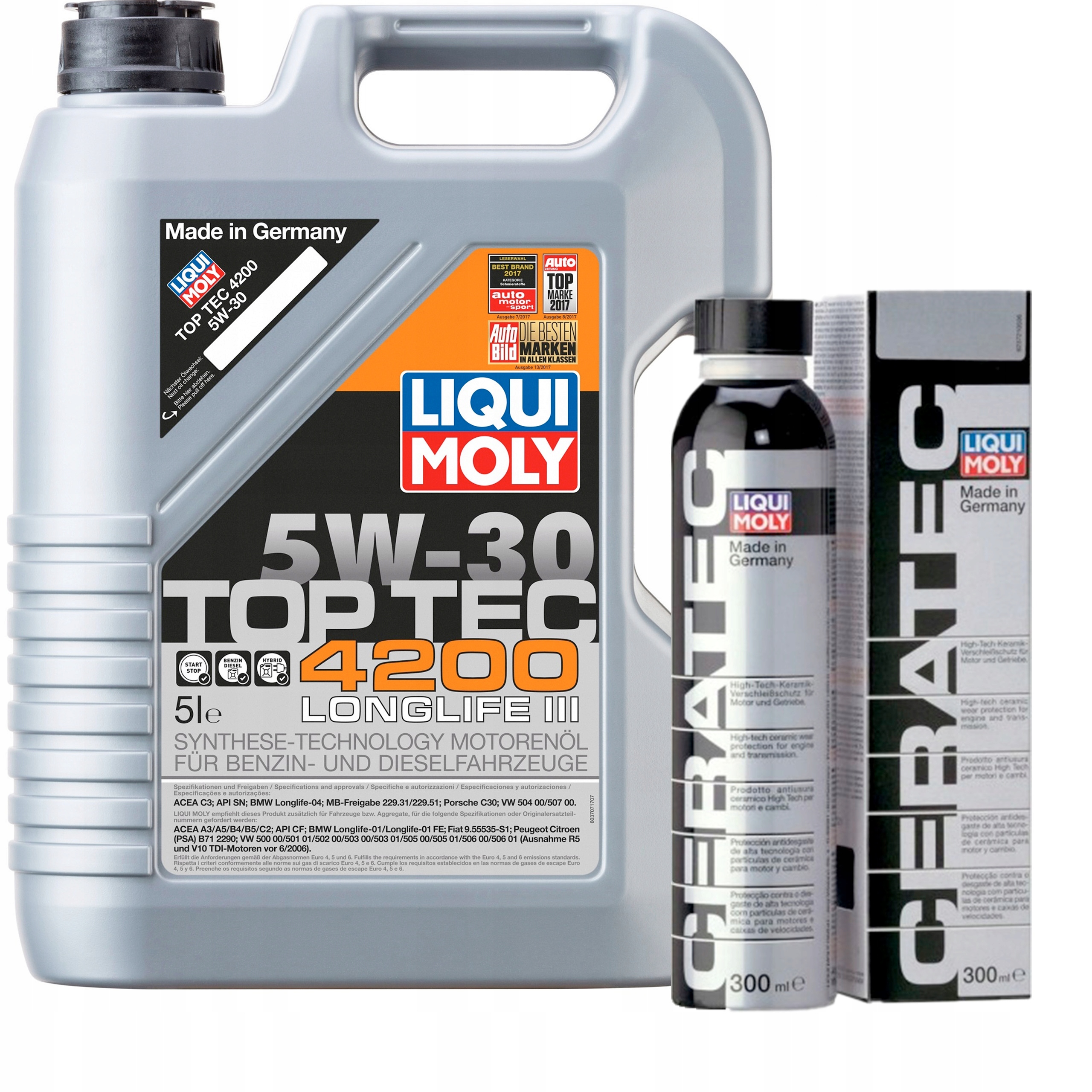 LIQUI MOLY 4200 5W30 LL 5L 504/507.00 8973 +LM7181