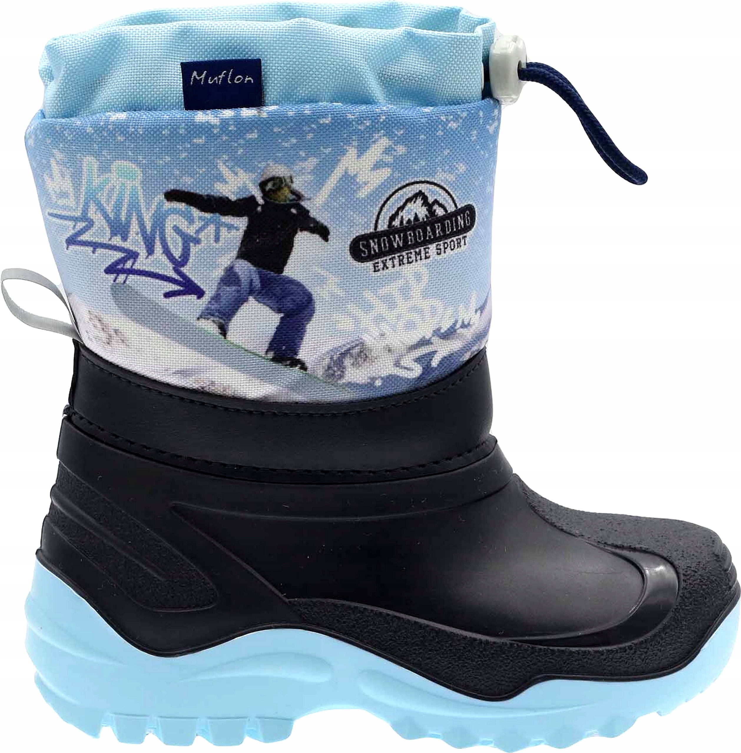 MUFLON_ REN-BUT_śniegowce z wełną -30 st_30_AMEWIK