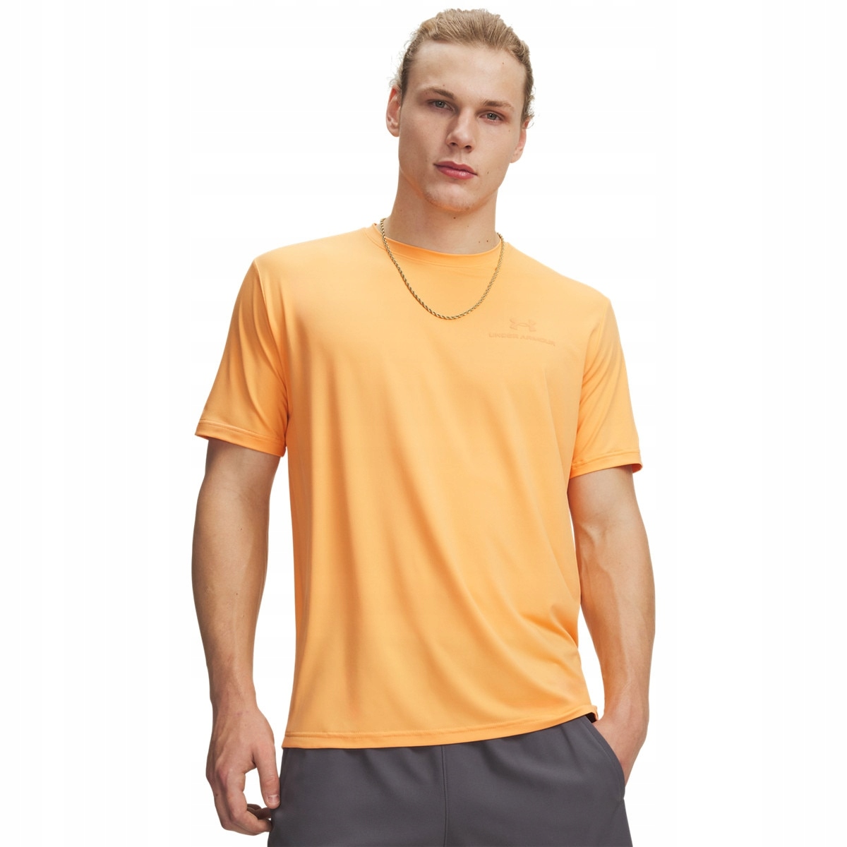 Męska koszulka treningowa Under Armour Vanish Energy Ss Pomarańczowy 3XL