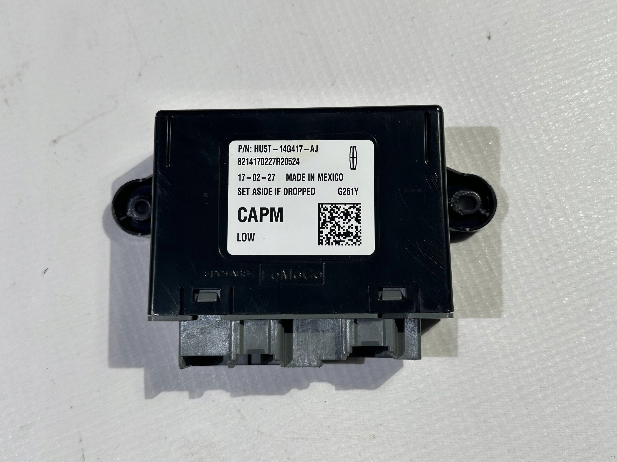 module control unit komfortu zasilania Lincoln Continental 2017+