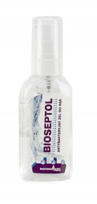 

Antywirusowy żel do dezynfekcji rąk Bioseptol 50ml
